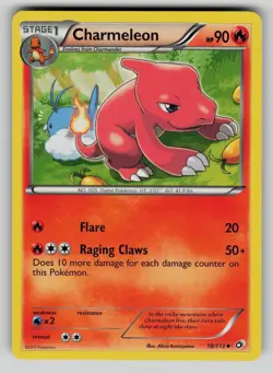 Charmeleon 18/113 Uncommon Legendary Treasures Pokemon LP - Image 1