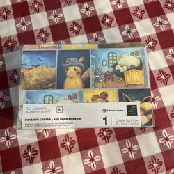 Pokemon Center x Van Gogh Museum Inspired By Paintings Double Deck Box NEW 196215000031 - Image 1