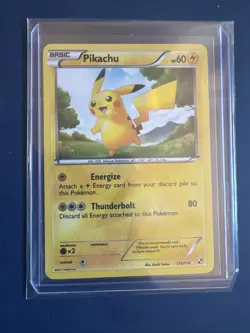 Pikachu - 115/114 - Pokemon Black and White Secret Rare SP Card W/ Tracking - Image 1