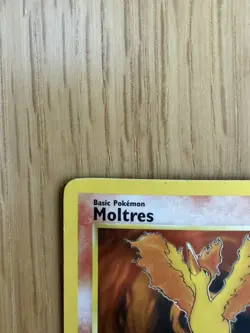 Moltres 12/62 Pokemon TCG Fossil Set Holo Rare - Image 3