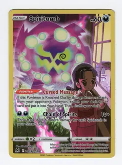 Pokemon: TCG Spiritomb TG09/TG30 Lost Origin Trainer Gallery - NM - Image 1