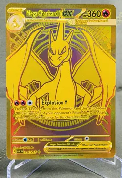 2026 Pokemon Ascended Heroes TCG MEGA CHARIZARD Y EX Full Art GOLD SIR 294/217 - Image 1
