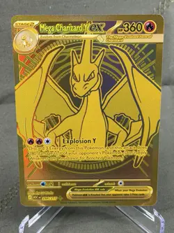2026 Pokemon Ascended Heroes TCG MEGA CHARIZARD Y EX Full Art GOLD SIR 294/217 - Image 4