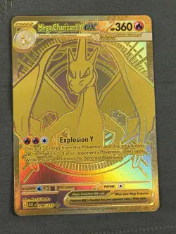 2026 Pokemon Ascended Heroes TCG MEGA CHARIZARD Y EX Full Art GOLD SIR 294/217 - Image 5