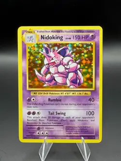 Nidoking 45/108 XY Evolutions Holo Rare NM Pokemon TCG - Image 1