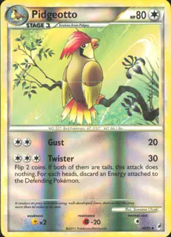 Pokemon TCG - Pidgeotto Call of Legends 48/95 MP - Image 1