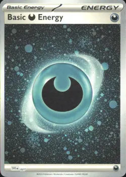 Basic Darkness Energy (Cosmos Holo) 007 NM - Pokemon TCG - Image 1