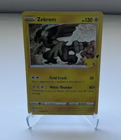 Zekrom - 010/025 - Pokemon TCG Celebrations (2021) - NM - Holo Rare - Image 1