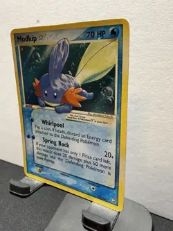 Pokemon Mudkip Gold Star EX Team Rocket Returns Holo 2004 - Free Shipping US - Image 3