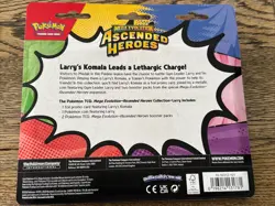 Pokemon TCG - Mega Evolution Ascended Heroes 2 Pack Blister - Larry Coin Sealed - Image 2