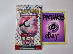 Pokemon - Booster Pack x 1 - Scarlet & Violet - 151 - English - Sealed - Image 1