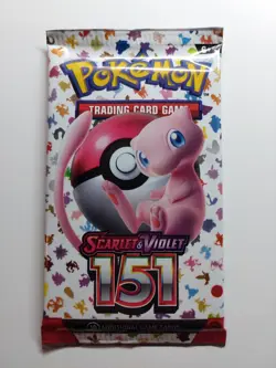 Pokemon - Booster Pack x 1 - Scarlet & Violet - 151 - English - Sealed - Image 3