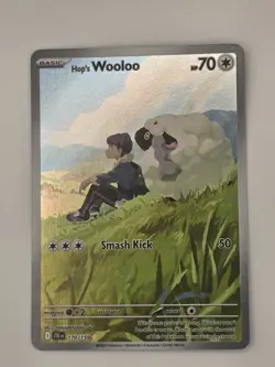 Hop's Wooloo 170/159 Illustration Rare Sv09: Journey Together Pokemon TCG - Image 1