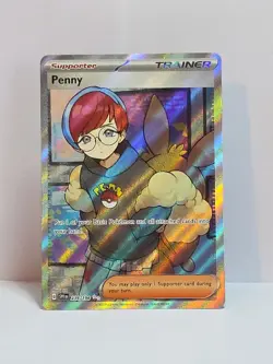 Penny 239/198 Scarlet and Violet Full Art Trainer Ultra Rare Pokemon TCG NM - Image 1