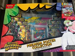 Pokemon Mega Evolution Ascended Heroes Premium Poster Collection Mega Gardevoir - Image 1