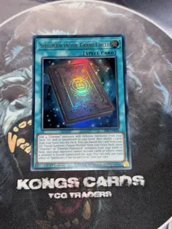 Spellbook of the Grand Circle CH02-EN028 - Ultra Rare - Yu-Gi-Oh! NEW - Image 1