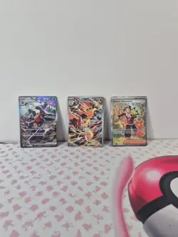 Destined Rivals Card Lot: Cynthias Garchomp ex,Ethans Typhlosion,Ethans... - Image 1