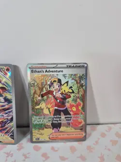 Destined Rivals Card Lot: Cynthias Garchomp ex,Ethans Typhlosion,Ethans... - Image 4