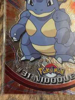 Pokemon Card Nidoqueen #31 Topps Chrome Holo Very Clean And Grade-able - Image 5