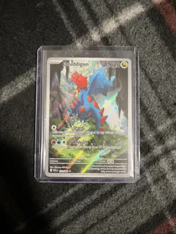 Druddigon 151/086 Illustration Rare Full Art Pokemon Card NM - Image 1