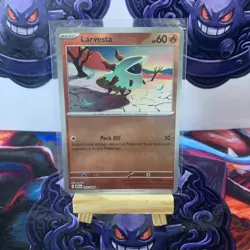 L arvesta 015/086 Master Ball Reverse Holo | Black Bolt Set | Pokemon Card NM - Image 3