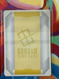 Gundam Card Game Ex Base Char's Zaku ENGLISH EXBP-004 SEALED - Image 2