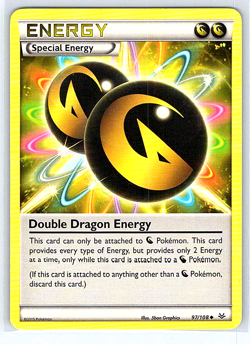 Double Dragon Energy 97/108 Roaring Skies NM or LP Pokemon Card - Image 1