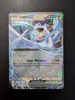 Lugia EX Prismatic Evolutions Holo Card 082/131 Mint Condition - Image 4