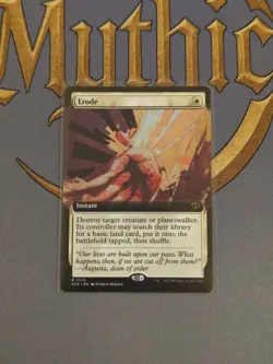 Erode - Secrets of Strixhaven - Mint Extended Art Non-Foil - Image 1