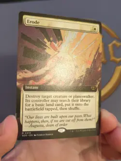 Erode - Secrets of Strixhaven - Mint Extended Art Non-Foil - Image 3