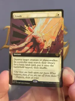 Erode - Secrets of Strixhaven - Mint Extended Art Non-Foil - Image 4