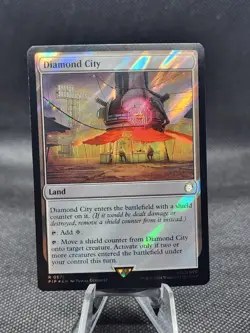 MTG - [FOIL] Diamond City (Surge Foil) - Fallout - Image 1