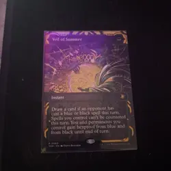 Mtg Veil of Summer - Secrets of Strixhaven: Mystical Archive + Bonus Foils - Image 1