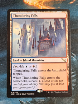 Thundering Falls, NM, Murders at Karlov Manor , Magic, MTG - Image 1