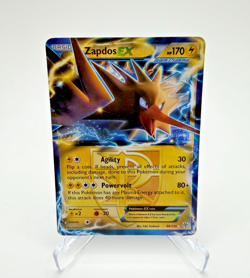 Pokemon TCG Zapdos EX (Team Plasma) 48/135 Plasma Storm Holo LP - Image 1