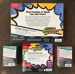 Pokemon TCG Ascended Heroes Lot 1x Tech Sticker, 2x Booster Bundle, 1x Fera Box - Image 2