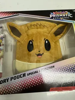 Eevee Accessory Pouch Special Collection Prismatic Evolutions 5 Booster Pokemon - Image 4