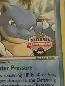 Blastoise 14/100 CGC Mint 9 2006 Pokemon EX Crystal Guardians National Champions - Image 5