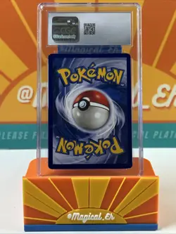 Abra #43 Shadowless Pokemon TCG 1999 Base Set Near Mint CGC 7 - Image 2