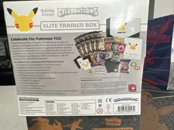Pokemon Celebrations Elite Trainer Box 25th Anniversary ETB New Sealed - Image 2