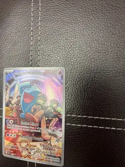 Pokemon TCG - Team Rocket's Wobbuffet (Pokemon Center) 203 Scarlet & Violet NM - Image 2