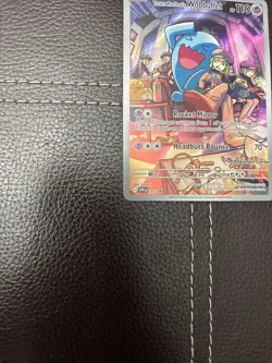 Pokemon TCG - Team Rocket's Wobbuffet (Pokemon Center) 203 Scarlet & Violet NM - Image 4