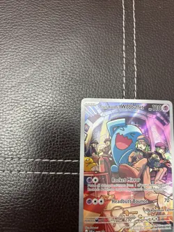 Pokemon TCG - Team Rocket's Wobbuffet (Pokemon Center) 203 Scarlet & Violet NM - Image 5
