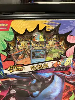 Pokemon TCG Mega Evolution Ascended Heroes First Partners Deluxe Pin Collection - Image 1