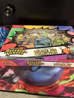 Pokemon TCG Mega Evolution Ascended Heroes First Partners Deluxe Pin Collection - Image 3