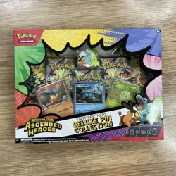 Pokemon Ascended Heroes First Partner Deluxe Pin Collection - Image 1