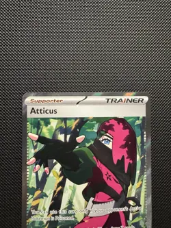 Pokemon TCG Atticus 133/131 Sv: Prismatic Evolutions Ultra Rare Near Mint - Image 3