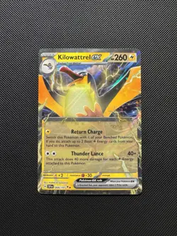 Pokemon TCG Kilowattrel ex 068/191 Sv08: Surging Sparks Double Rare Near Mint - Image 1