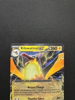 Pokemon TCG Kilowattrel ex 068/191 Sv08: Surging Sparks Double Rare Near Mint - Image 3