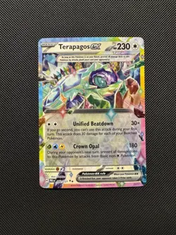 Pokemon TCG Terapagos ex 092/131 Sv: Prismatic Evolutions Double Rare Near Mint - Image 1
